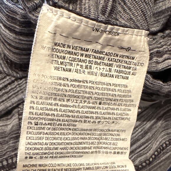 Vans Space Dyed Size XL Gray White Drawstring Waist Joggers Pants Pockets - Picture 8 of 8